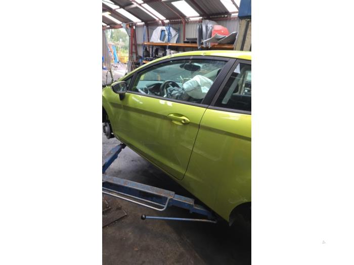 Ford Fiesta 6 1.6 TDCi 16V 90 Van Sloopvoertuig (2009, Groen)