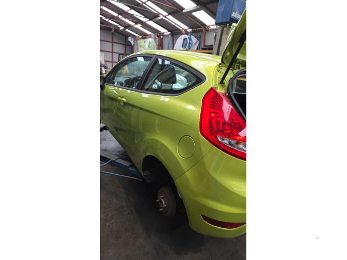 Ford Fiesta 6 1.6 TDCi 16V 90 Van Sloopvoertuig (2009, Groen)