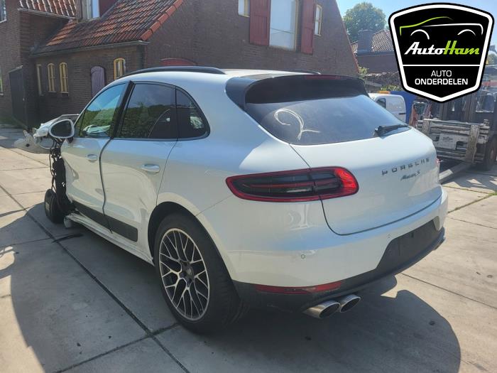 Porsche Macan 3.0 S Diesel V6 24V Sloopvoertuig (2014, Wit)