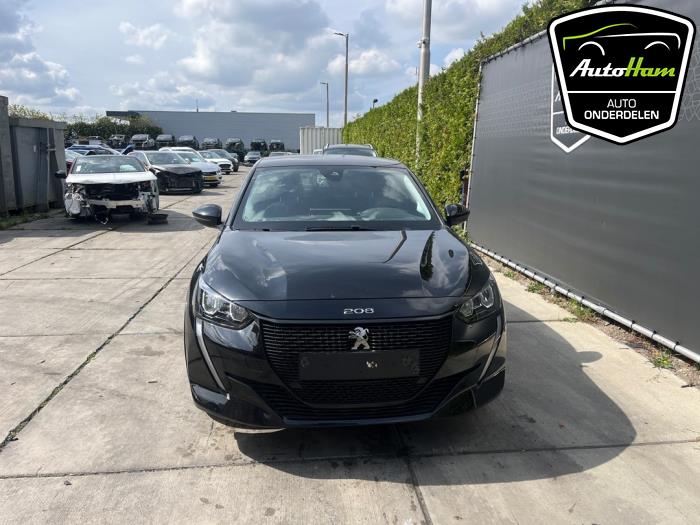 Peugeot 208 II e-208 50 kWh Sloopvoertuig (2022, Zwart)