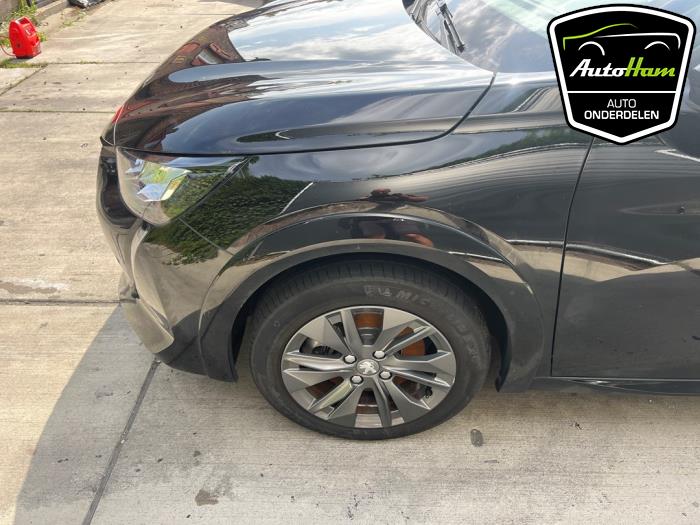 Peugeot 208 II e-208 50 kWh Sloopvoertuig (2022, Zwart)