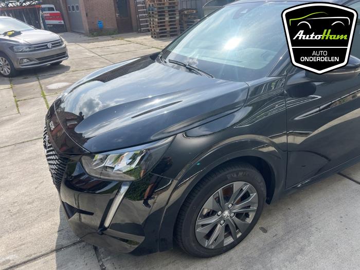 Peugeot 208 II e-208 50 kWh Sloopvoertuig (2022, Zwart)