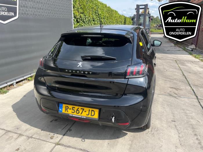 Peugeot 208 II e-208 50 kWh Sloopvoertuig (2022, Zwart)