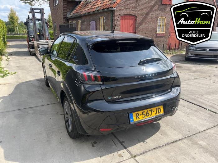 Peugeot 208 II e-208 50 kWh Sloopvoertuig (2022, Zwart)