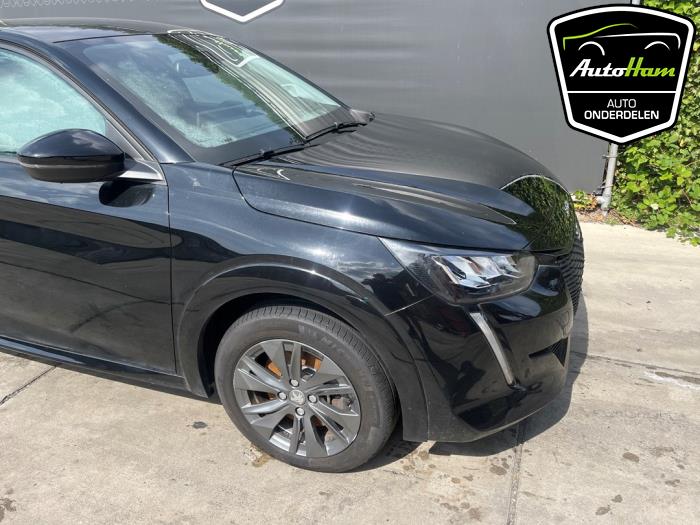 Peugeot 208 II e-208 50 kWh Sloopvoertuig (2022, Zwart)
