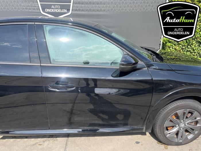 Peugeot 208 II e-208 50 kWh Sloopvoertuig (2022, Zwart)