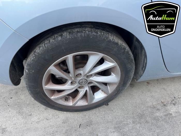 Opel Astra K 1.6 CDTI 136 16V Sloopvoertuig (2018, Licht, Blauw)