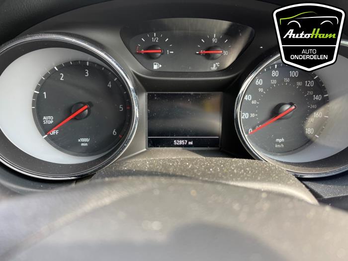 Opel Astra K 1.6 CDTI 136 16V Sloopvoertuig (2018, Licht, Blauw)