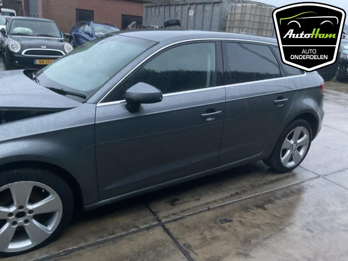 Audi A3 Sportback 1.4 TFSI 16V Sloopvoertuig (2015, Donker, Grijs)