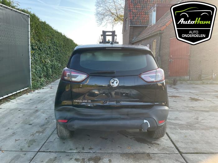 Opel Crossland 1.2 12V Sloopvoertuig (2018, Zwart)