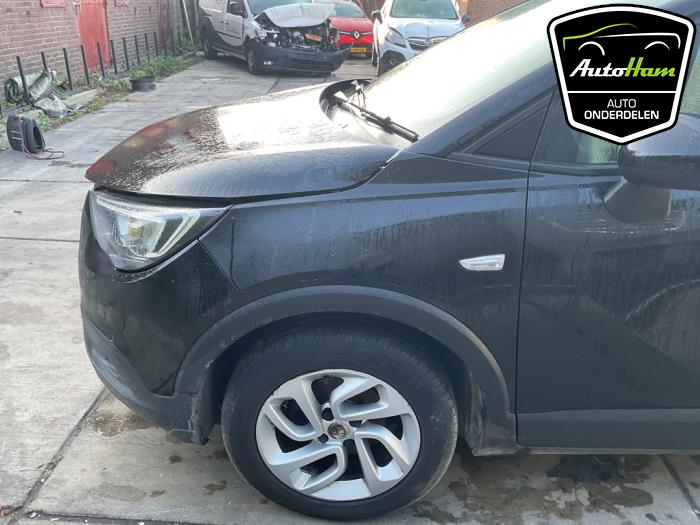 Opel Crossland 1.2 12V Sloopvoertuig (2018, Zwart)