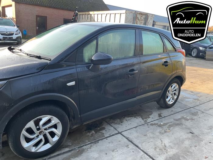 Opel Crossland 1.2 12V Sloopvoertuig (2018, Zwart)