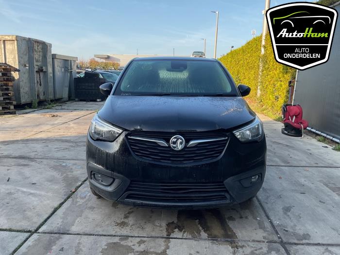 Opel Crossland 1.2 12V Sloopvoertuig (2018, Zwart)