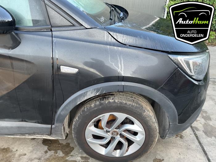 Opel Crossland 1.2 12V Sloopvoertuig (2018, Zwart)