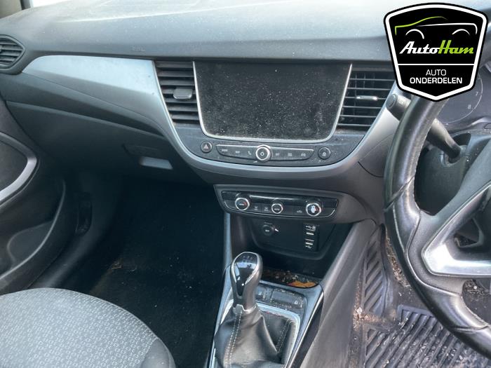 Opel Crossland 1.2 12V Sloopvoertuig (2018, Zwart)