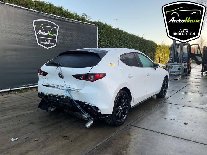 Mazda 3 Sport 2.0 SkyActiv-X M Hybrid 16V Sloopvoertuig (2023, Wit)