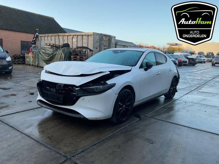 Mazda 3 Sport 2.0 SkyActiv-X M Hybrid 16V Sloopvoertuig (2023, Wit)