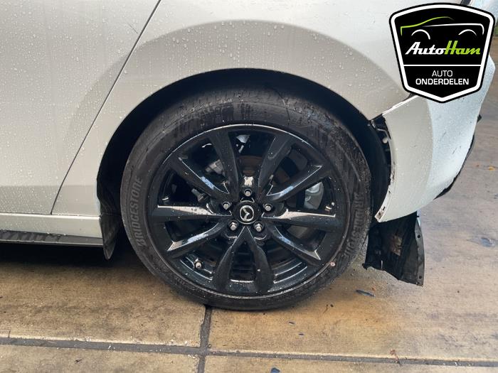 Mazda 3 Sport 2.0 SkyActiv-X M Hybrid 16V Sloopvoertuig (2023, Wit)