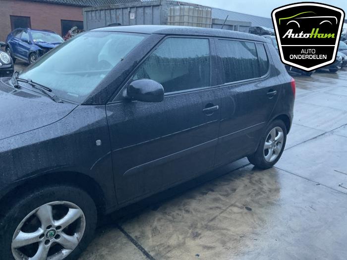 Skoda Fabia II 1.2 TSI Sloopvoertuig (2012, Zwart)