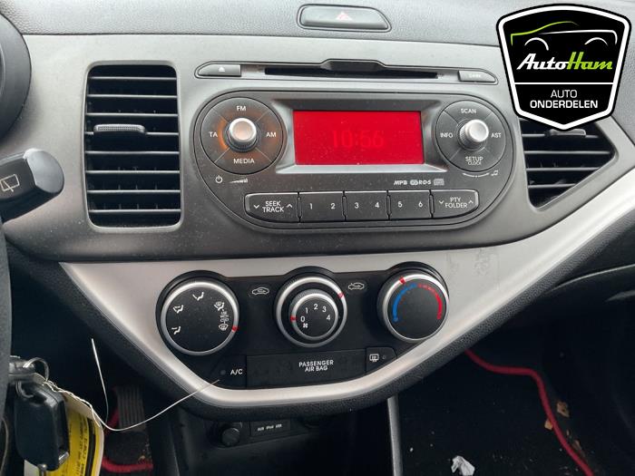 Kia Picanto 1.0 12V Sloopvoertuig (2011, Grijs)