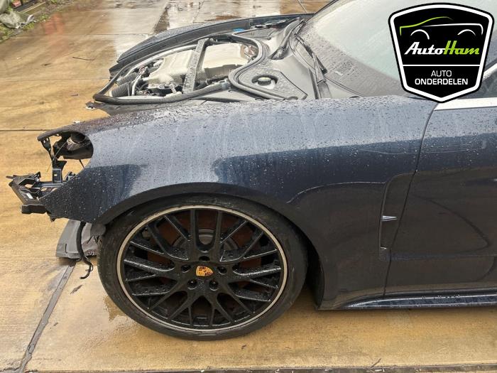 Porsche Panamera 4.0 V8 32V Turbo Sloopvoertuig (2017, Blauw)
