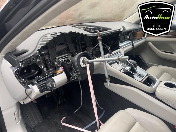 Porsche Panamera 4.0 V8 32V Turbo Sloopvoertuig (2017, Blauw)
