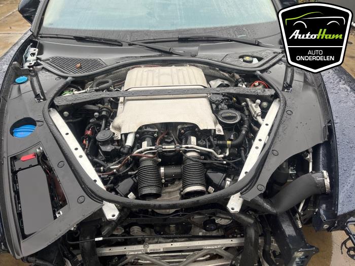 Porsche Panamera 4.0 V8 32V Turbo Sloopvoertuig (2017, Blauw)