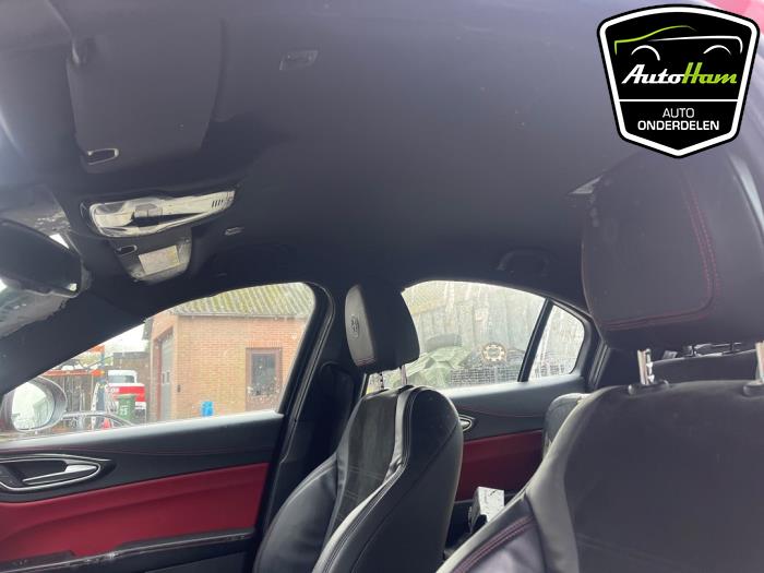 Alfa Romeo Giulia 2.9 Bi-Turbo V6 24V Quadrifoglio Verde Sloopvoertuig (2017, Rood)