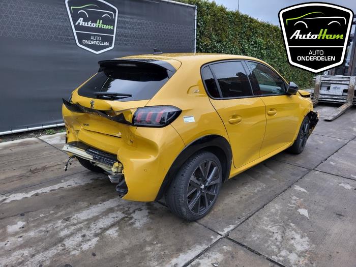 Peugeot 208 II 1.2 Vti 12V PureTech 100 Sloopvoertuig (2021, Geel)
