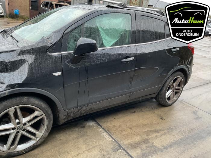 Opel Mokka/Mokka X X 1.4 Turbo 16V 4x2 Sloopvoertuig (2018, Zwart)