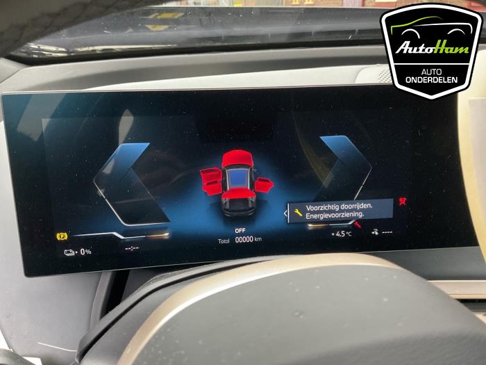 BMW iX xDrive40 77 kWh Sloopvoertuig (2021, Grijs)