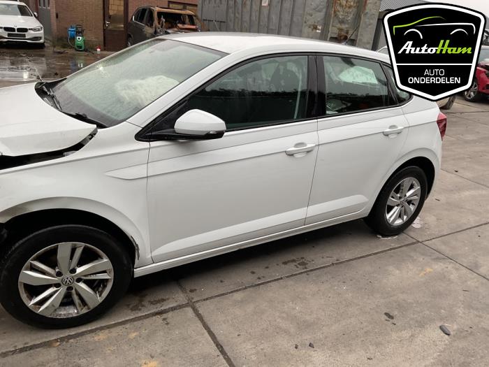 Volkswagen Polo VI 1.0 TSI 12V Sloopvoertuig (2018, Wit)