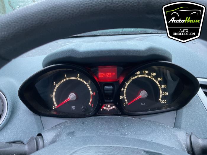 Ford Fiesta 6 1.25 16V Sloopvoertuig (2010, Grijs)