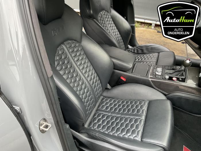 Audi RS 6 Avant 4.0 V8 TFSI 32V Sloopvoertuig (2015, Grijs)