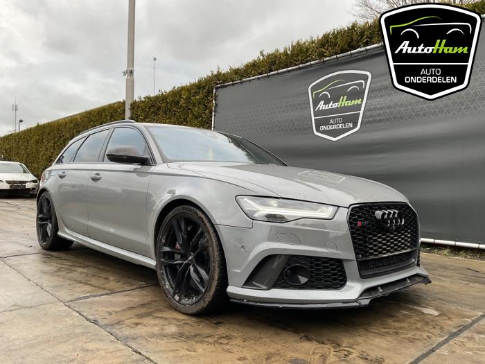 Audi RS 6 Avant 4.0 V8 TFSI 32V Sloopvoertuig (2015, Grijs)