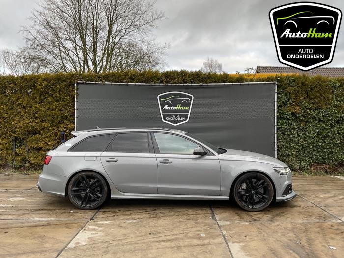 Audi RS 6 Avant 4.0 V8 TFSI 32V Sloopvoertuig (2015, Grijs)