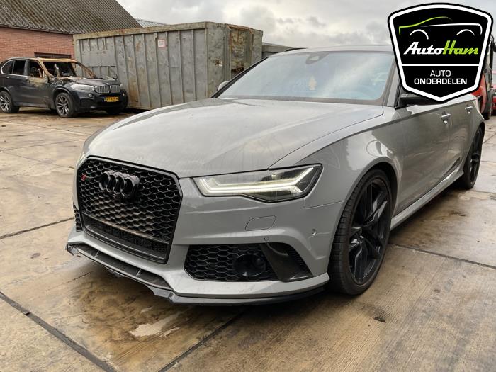 Audi RS 6 Avant 4.0 V8 TFSI 32V Sloopvoertuig (2015, Grijs)