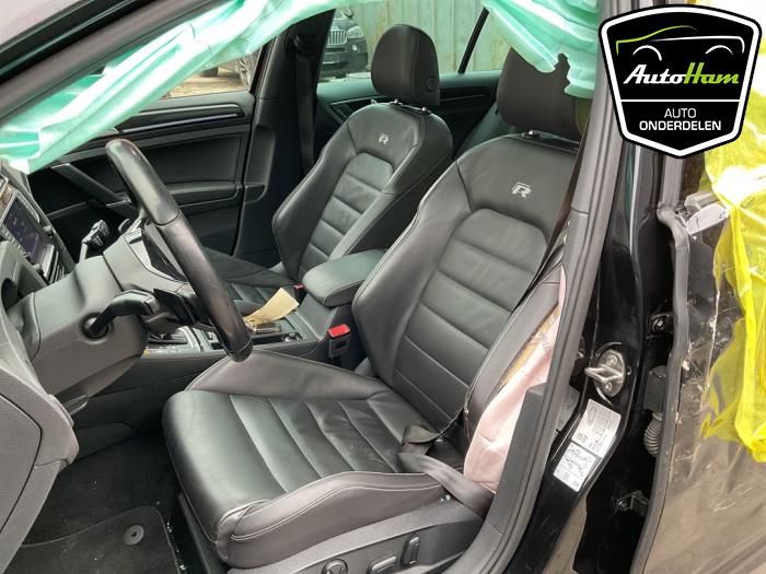 Volkswagen Golf VII 2.0 R 4Motion 16V Sloopvoertuig (2016, Zwart)