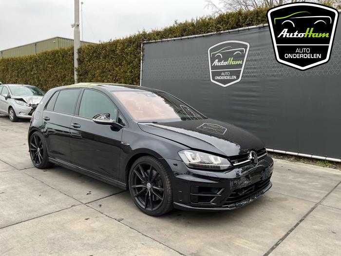 Volkswagen Golf VII 2.0 R 4Motion 16V Sloopvoertuig (2016, Zwart)
