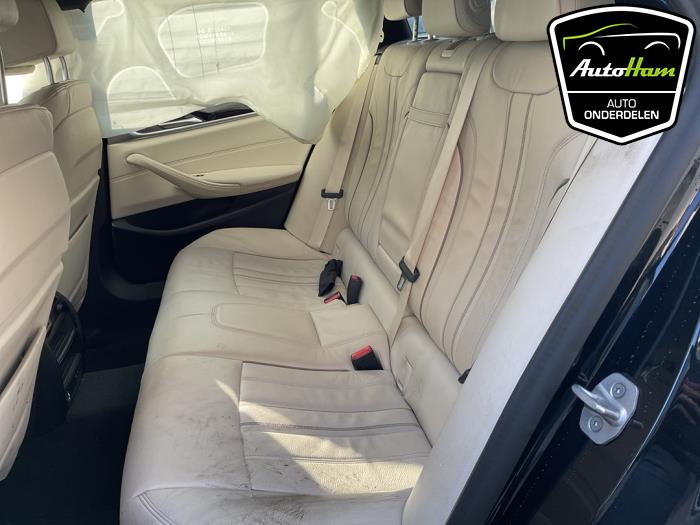 BMW 5 serie Touring 530i 2.0 TwinPower Turbo 16V Mild Hybrid Sloopvoertuig (2021, Zwart)