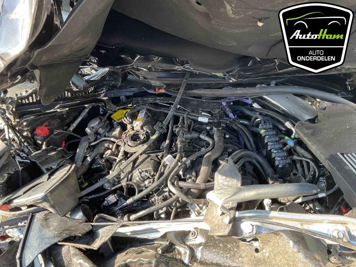 BMW 5 serie Touring 530i 2.0 TwinPower Turbo 16V Mild Hybrid Sloopvoertuig (2021, Zwart)