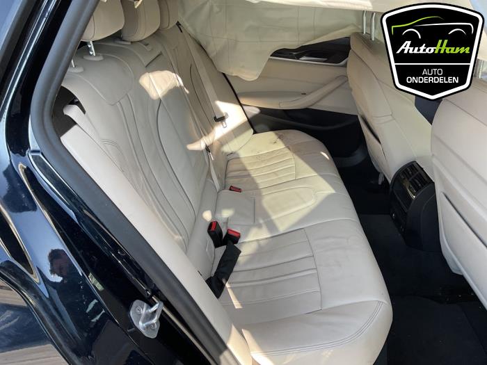 BMW 5 serie Touring 530i 2.0 TwinPower Turbo 16V Mild Hybrid Sloopvoertuig (2021, Zwart)