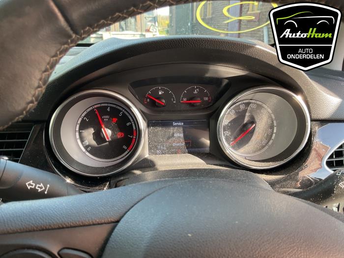 Opel Astra K 1.6 SIDI Eco Turbo 16V Sloopvoertuig (2019, Donker, Grijs)