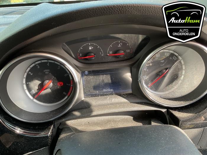 Opel Astra K 1.6 SIDI Eco Turbo 16V Sloopvoertuig (2019, Donker, Grijs)