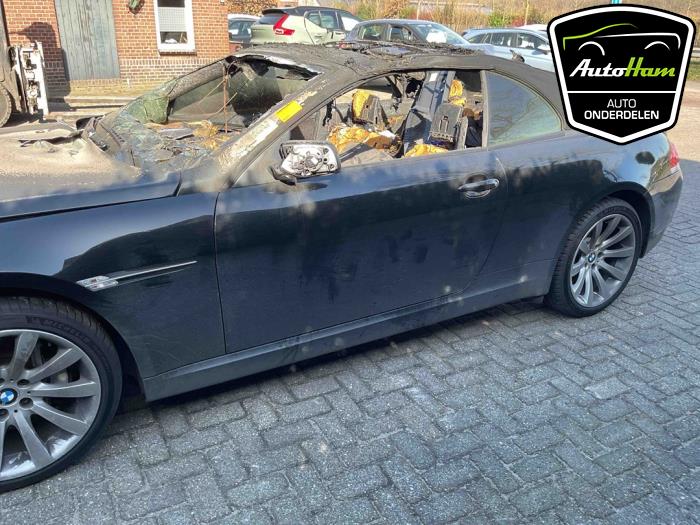 BMW 6 serie 650 i 4.8 V8 32V Sloopvoertuig (2007, Zwart)