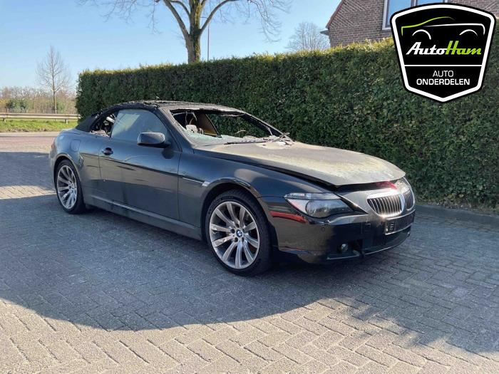 BMW 6 serie 650 i 4.8 V8 32V Sloopvoertuig (2007, Zwart)