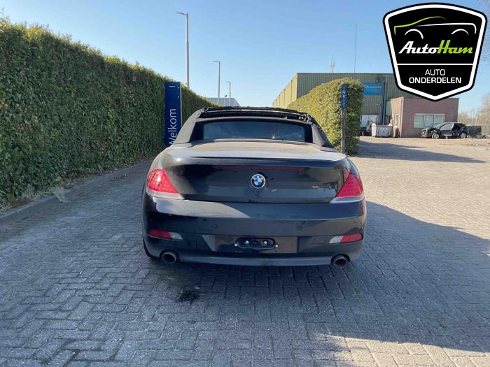BMW 6 serie 650 i 4.8 V8 32V Sloopvoertuig (2007, Zwart)