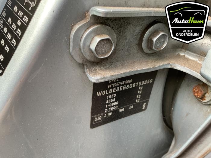 Opel Astra K Sports Tourer 1.6 CDTI 136 16V Sloopvoertuig (2016, Licht, Blauw, Beige)