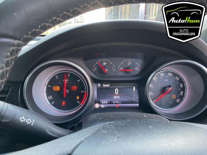 Opel Astra K 1.6 CDTI 136 16V Sloopvoertuig (2016, Donker, Grijs)