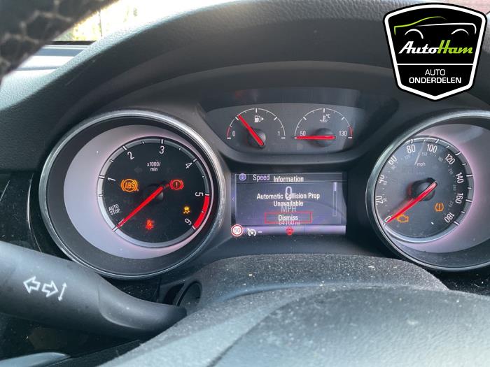 Opel Astra K 1.6 CDTI 136 16V Sloopvoertuig (2016, Donker, Grijs)